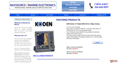Desktop Screenshot of navsourcemarine.com